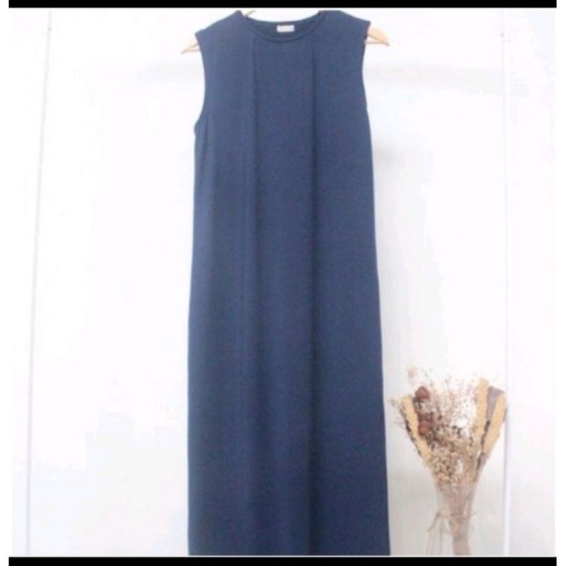 Inner Span Inspan Long Dress/JERSEY