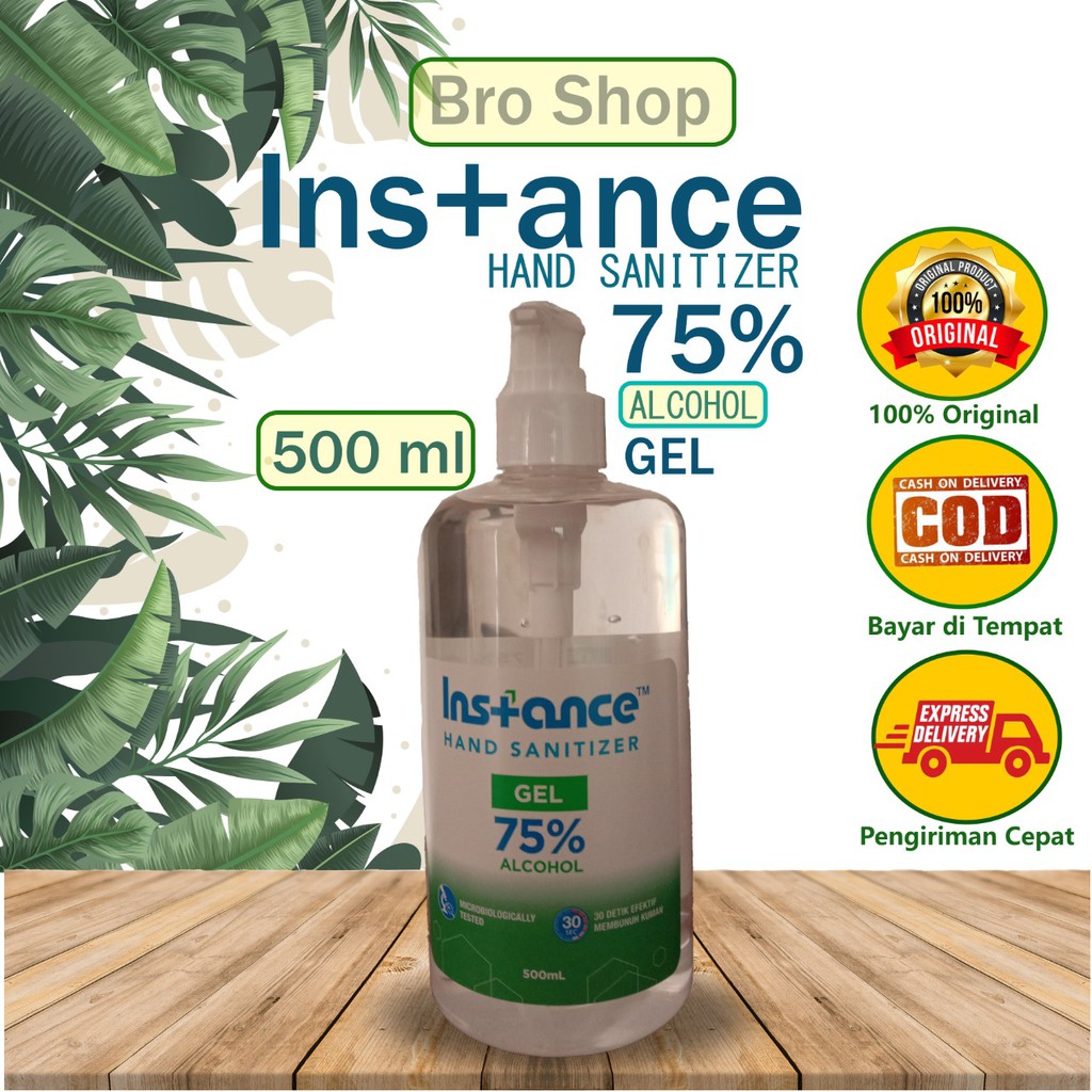 Hand Sanitizer Instance Gel 500 ml