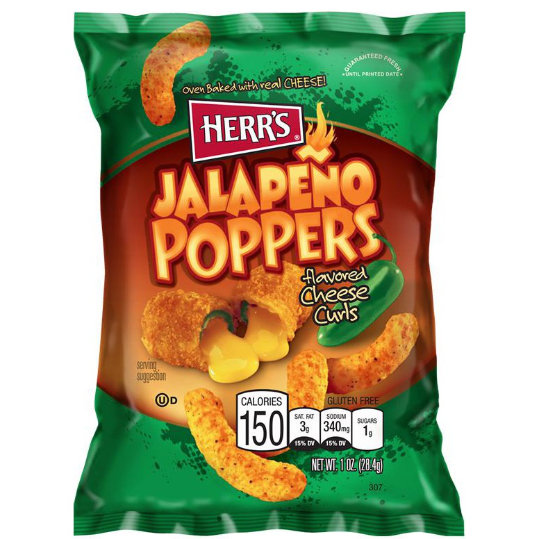 HERRS JALAPENO POPPERS