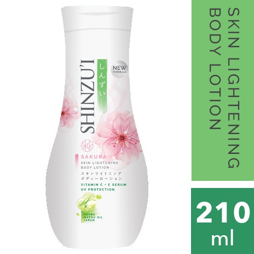 ⭐️ Beauty Expert ⭐️ Shinzui Body Lotion Skin Lightening 210ml - Matsu Sakura Kensho Kirei Myori Hana