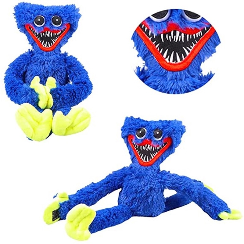 Poppy Playtime 40cm Boneka favorit anak/boneka lucu/boneka cantik/karakter yang dimaksud/karakter dalam game Super lucu, ukuran besar, harga terjangkau Bahan wol halus, bahan sangat lembut, tidak jatuh Respon dan pengiriman cepat / Hadiah suka anak-anak