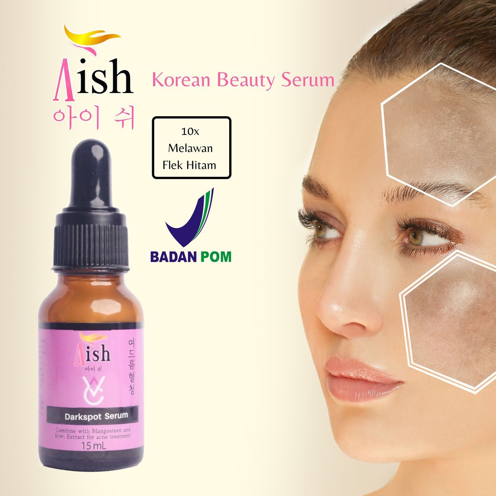 Aish Darkspot Serum 15 ml  menyamarkan flek hitam