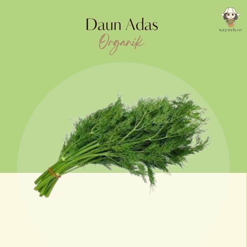 

Daun Adas Organik 500gr