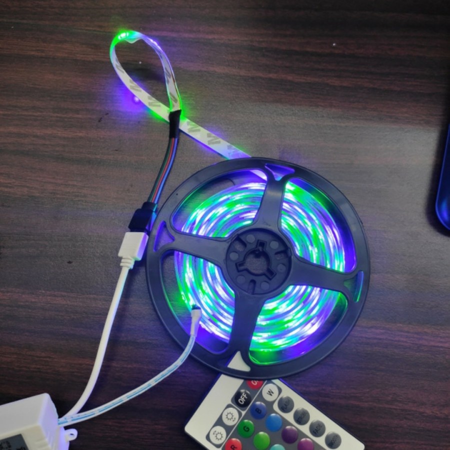 Lampu Led Strip Valescom 5 Meter Remote Control