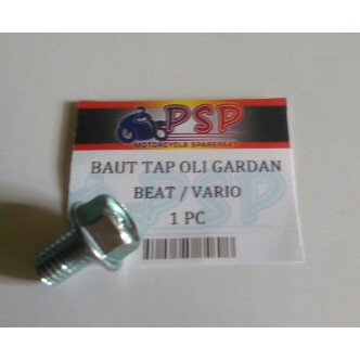 Jual Baut Tap Oli Gardan Beat Vario Baut Flange 8x12 Drat 8mm X Panjang 12mm Harga Per