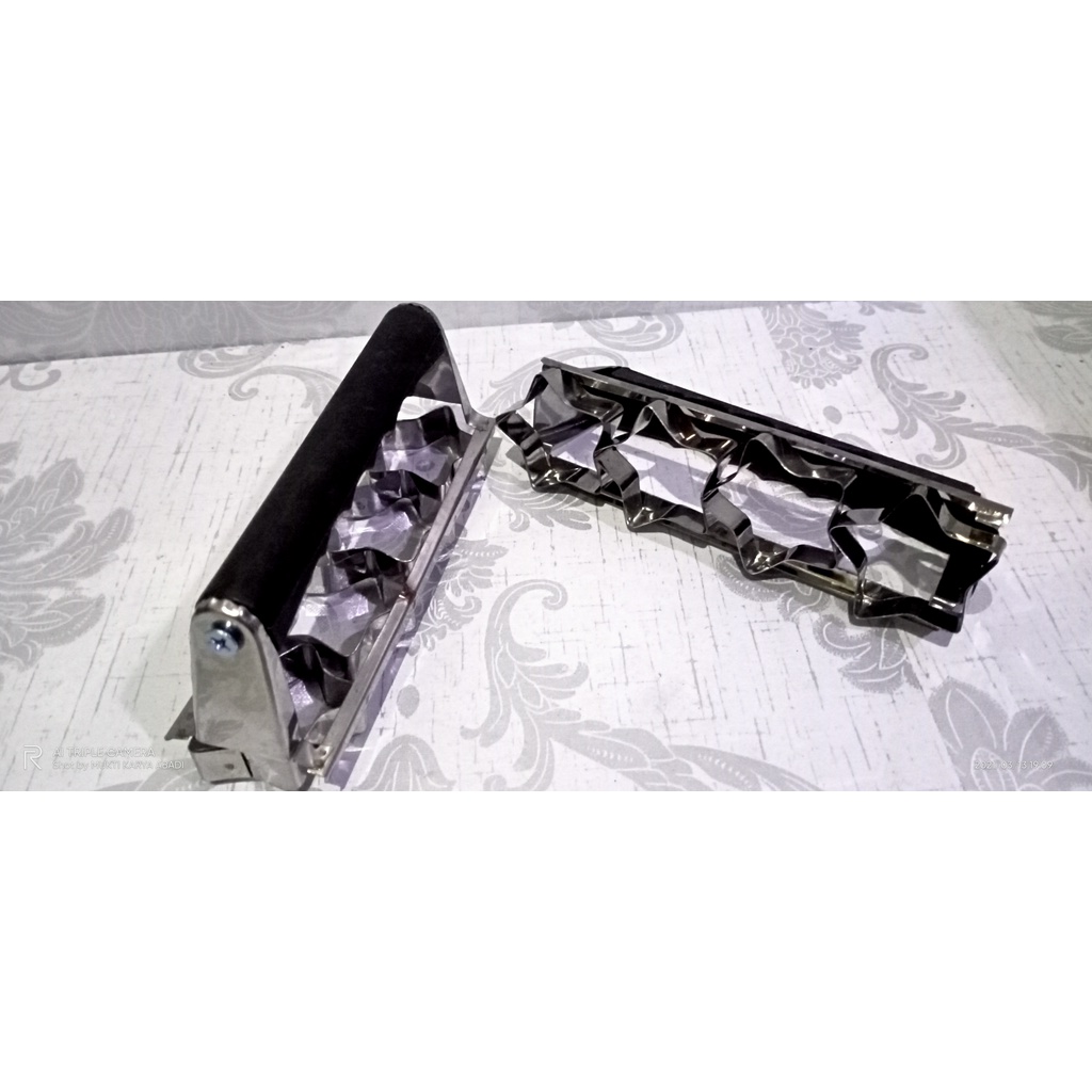 Cetakan Kastengel Kue Kering|Nastar|Keju|Kacang|Putri Salju Motif Bintang Harga 2pcs