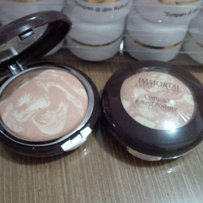 immortal bedak padat baked powder