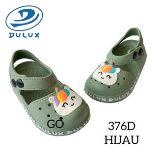 sogo DULUX 376ED UNC Sandal Sepatu Anak Perempuan Tali Belakang Model Lucu Sandal Slop Anak Perempuan Model Karakter Unicron