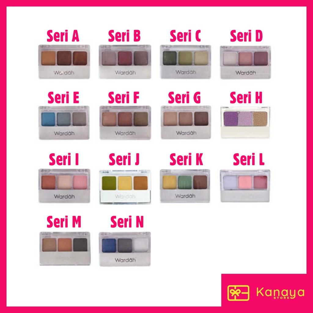 (BISA COD) Wardah Eyeshadow - Eye Shadow
