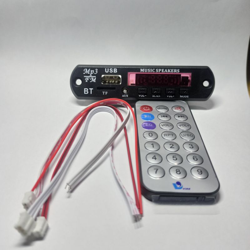 MODUL MP3, MODUL MP3 MURAH, BLUETOOTH RECEIVER, FM RADIO dan USB