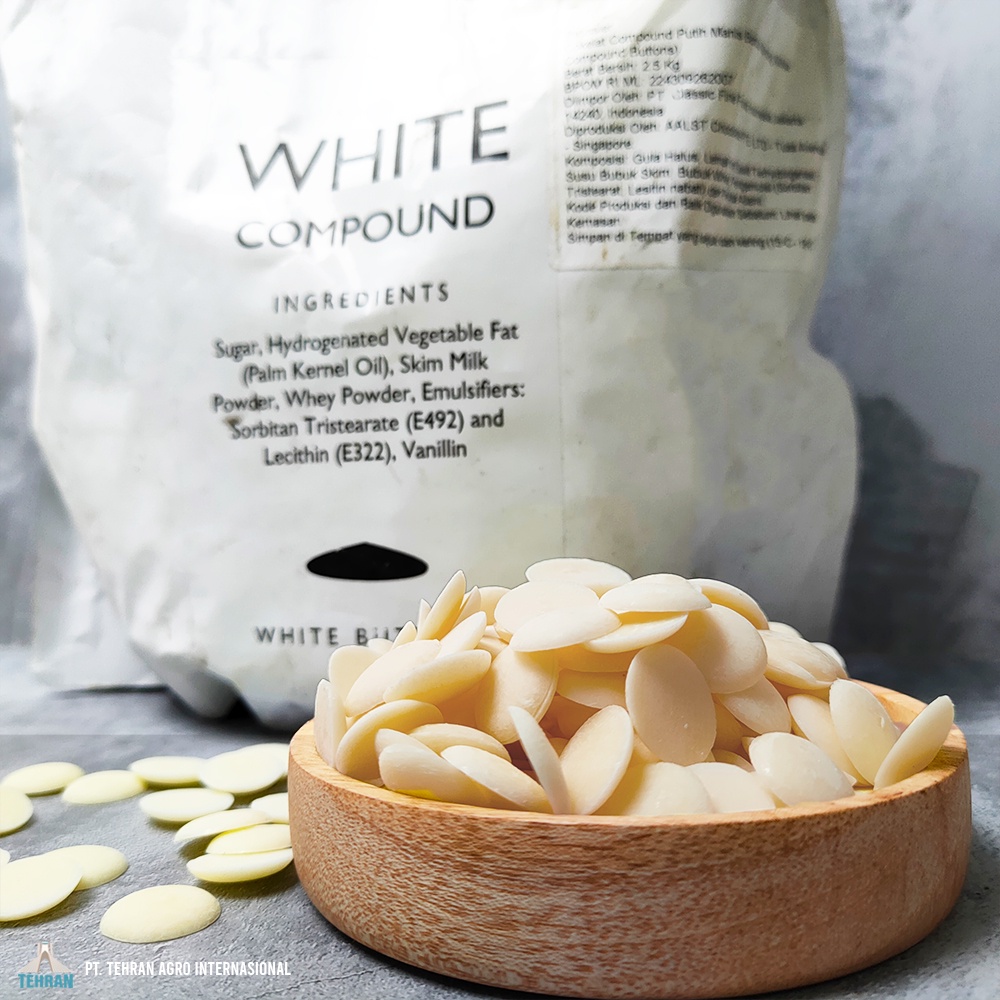 

Patissier Gourmand White Compound 2.5 Kg | Cokelat Putih Manis