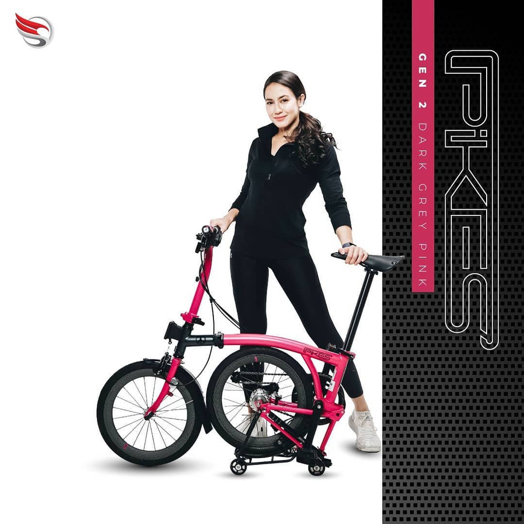 Sepeda lipat Element Pikes Gen 2 Pevita Pearce