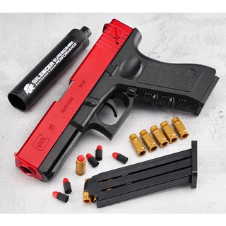 Image of thu nhỏ Mainan Pistol Kokang Pistol Soft Shell Bullet Realistic BB Gun 222-36 #7