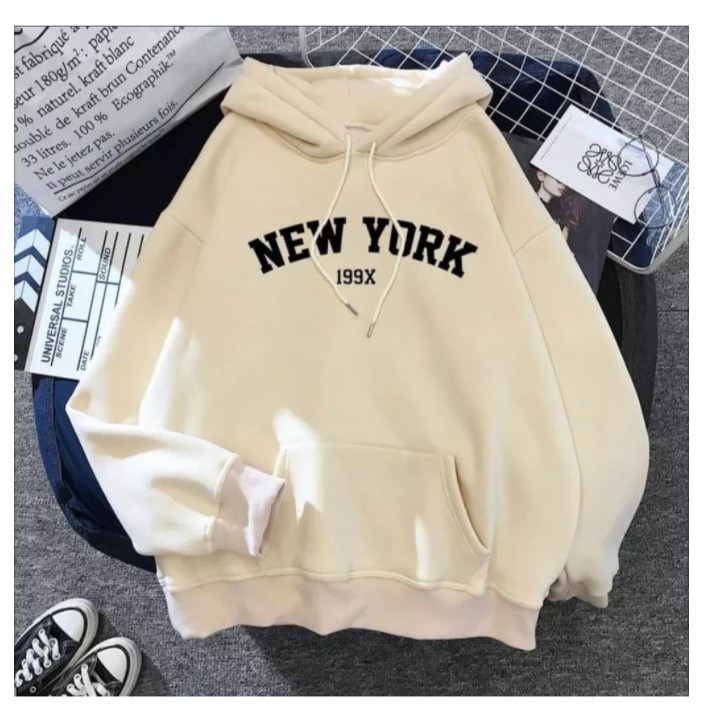 HOODIE UNISEX NY 199X TEBAL PREMIUM TERBARU,