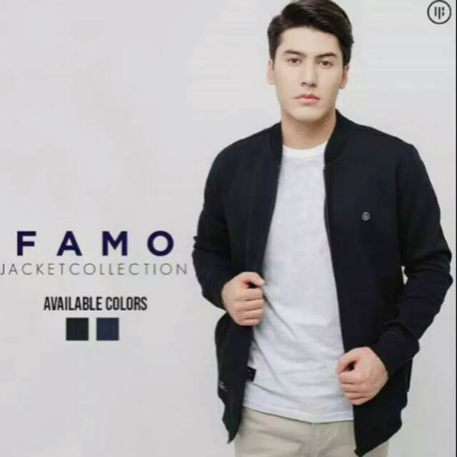 FAMO Jacket pria ORIGINAL