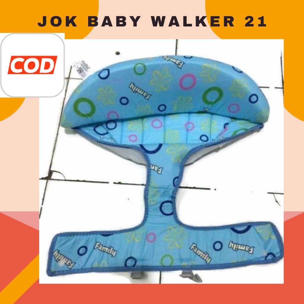 jok family baby walker original ori biru type l 2121 2115 2158