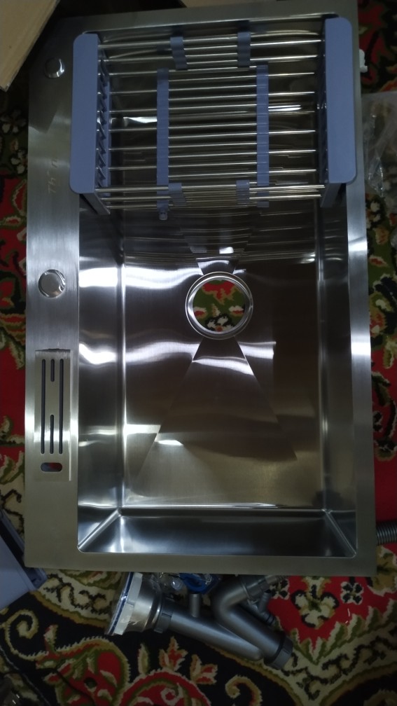 Bak Cuci Piring Stainless 304 Tebal Anti Karat 75cm