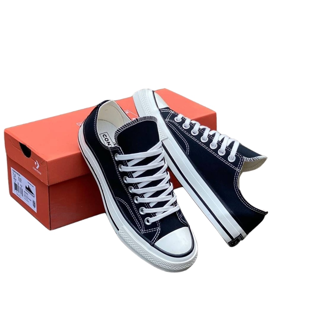 Converse 70s Chuck Taylor Black White Pendek Sepatu converse 70s Sepatu 70s Allstar Converse 70s