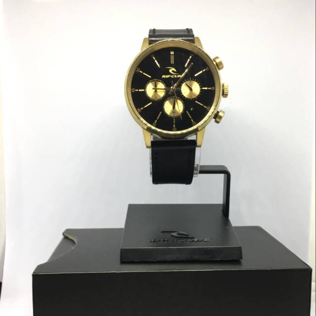 Rip curl originial black gold watch