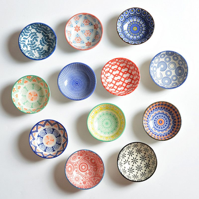 Bohemian Round Saucer | Mangkok Saus  | Mangkok Keramik Mini