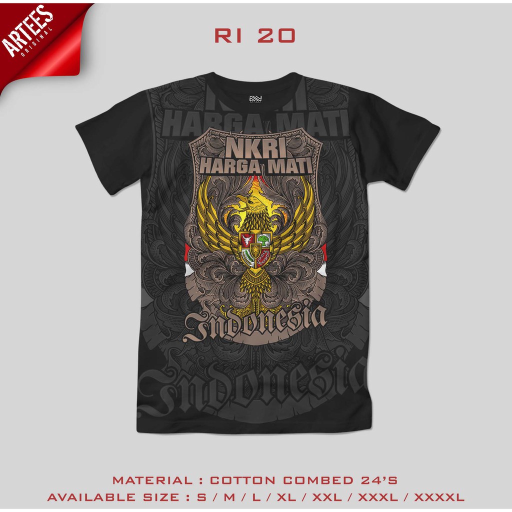 KAOS INDONESIA PRIA RI-20 ARTEES UNIK 2021