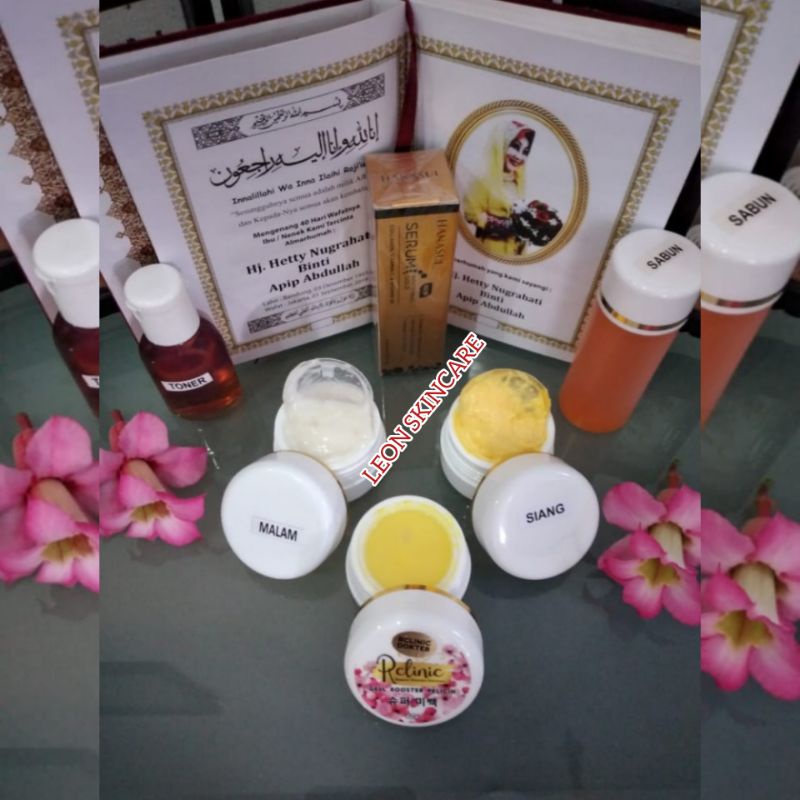 Cream HN ORIGINAL + Rclinic + Serum Hanasui (Paket komplit)