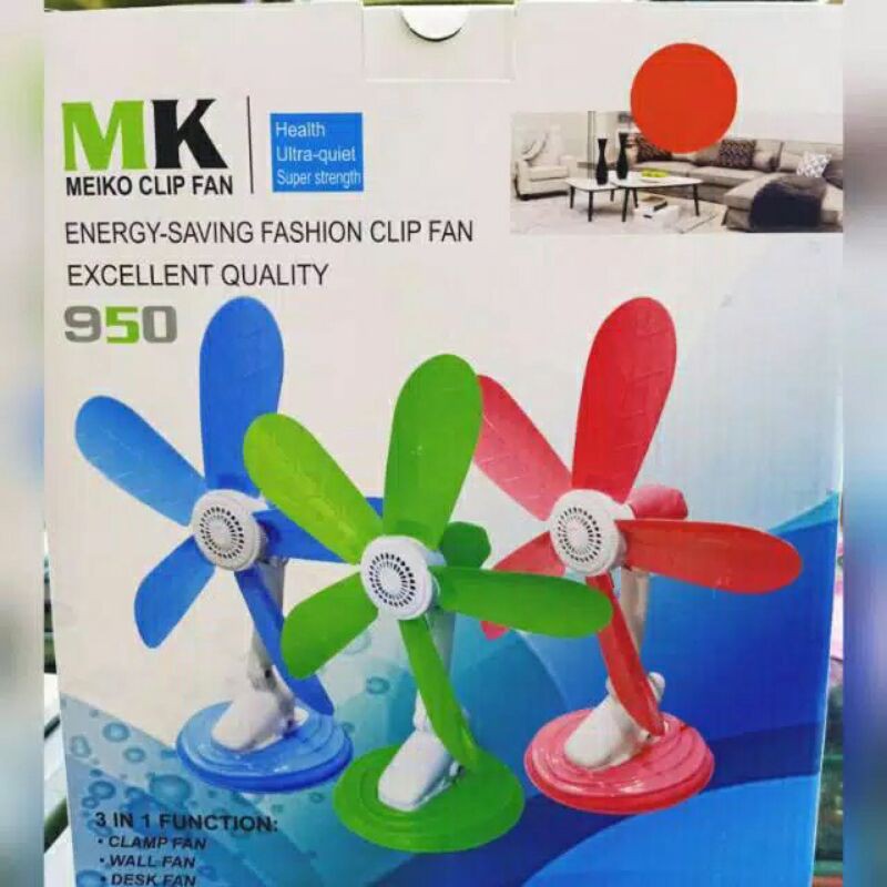 Kipas Jepit 3 in 1 Clipfan MEIKO 30 Watt