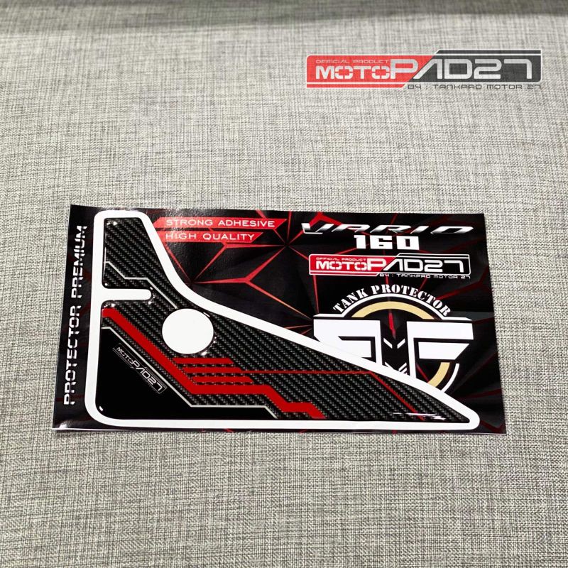 Motopad27 Stiker Resin timbul Cover Knalpot Aksesories Honda New VARIO 160 2022