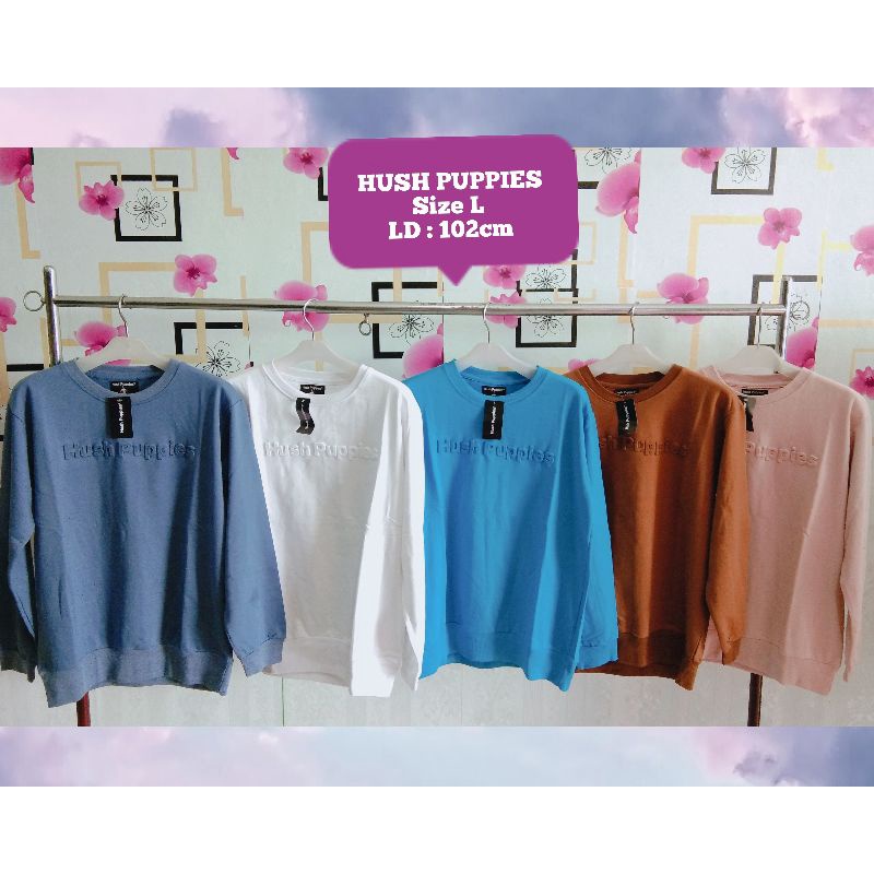 sweater hush puppies