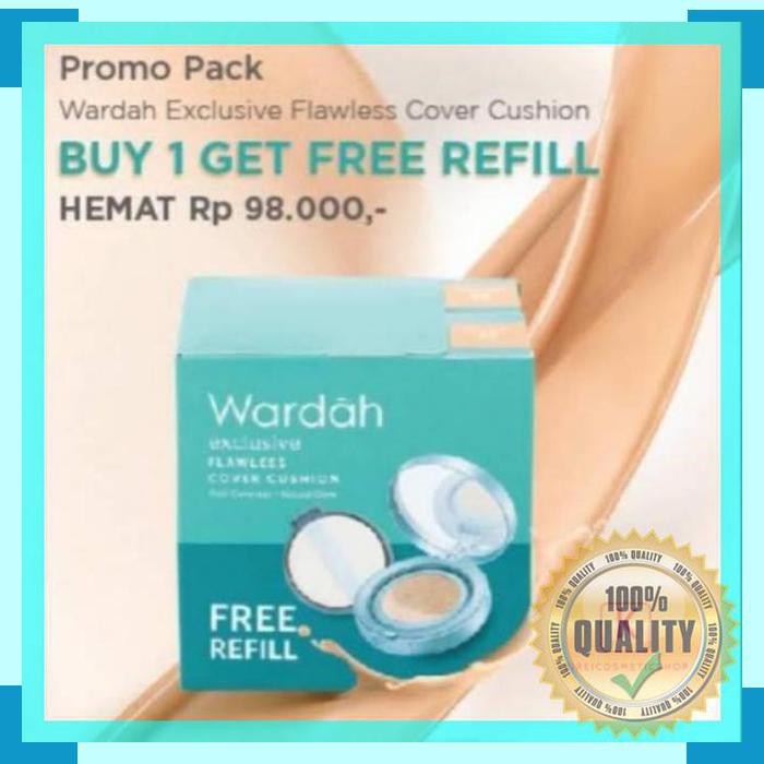 Wardah Exclusive Flawless Cover Cushion Free Refill