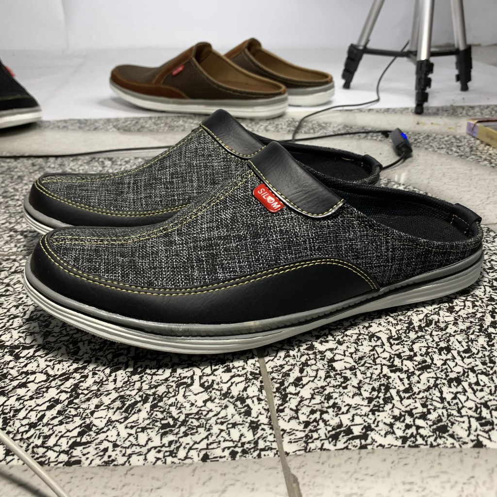 sepatu pria sandal slop Silom B-02  size 39-43!!!