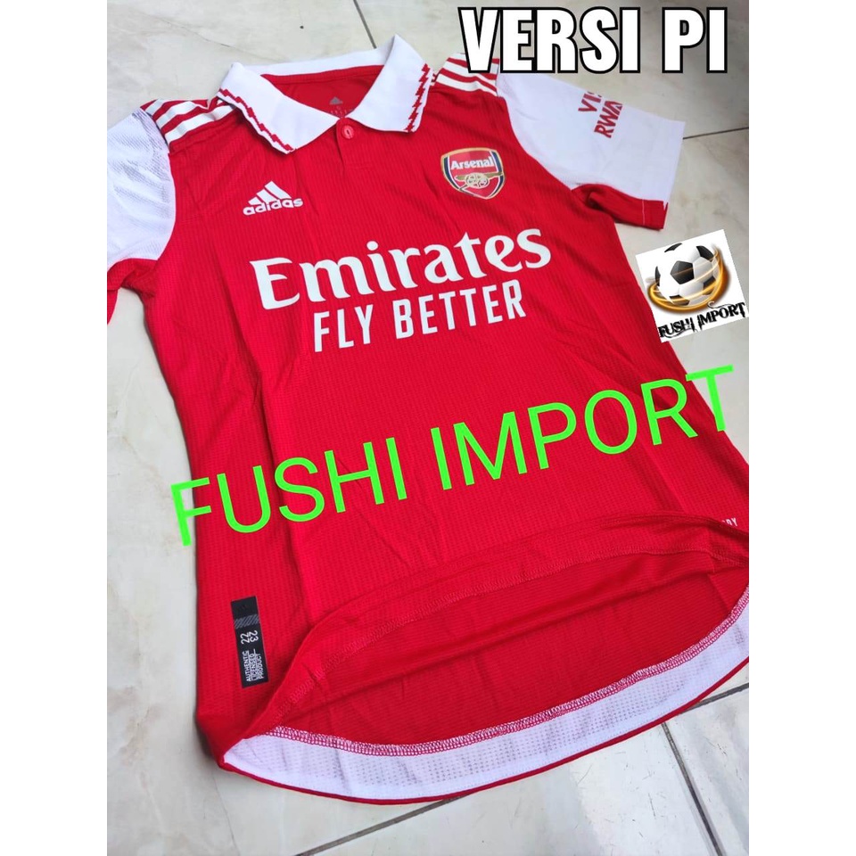 Player Issue | Jersey Baju Bola Arsenall Home 2022 2023 Heat Rdy