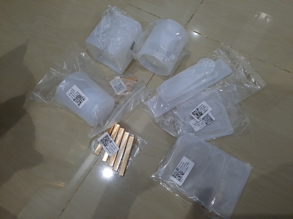 J Cetakan Resin Epoxy Diy Bentuk Telapak Kaki Kucing Bahan Silikon