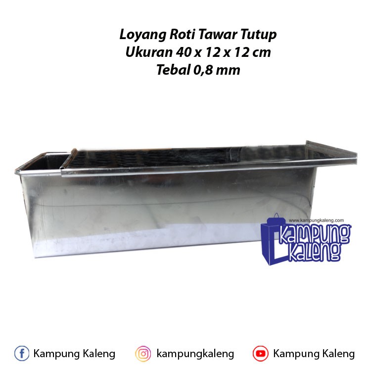 Loyang Roti Tawar Ukuran 40 X 12 Cm