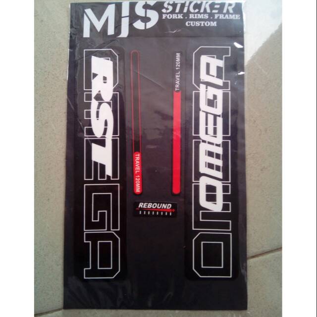 Sticker fork rst omega
