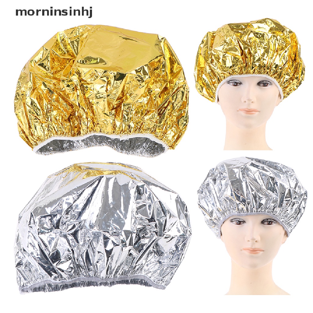 Mor Shower Cap Bahan Aluminum Foil Tahan Panas