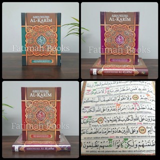 Alquran Alkarim A5 Alquran Tajwid Al Karim Terjemah dan Latin