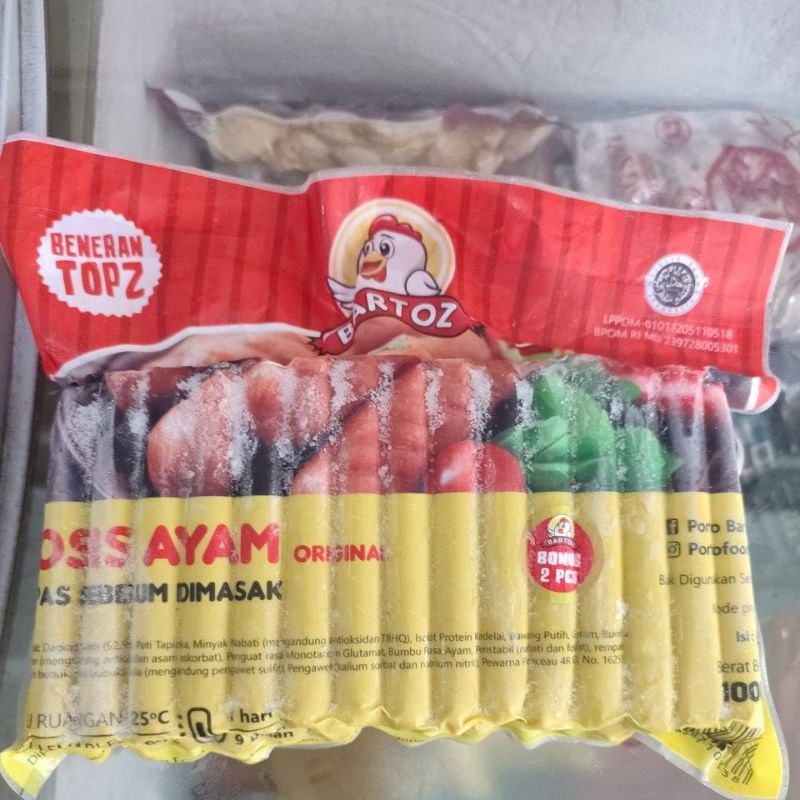 

BARTOZ SOSIS AYAM 1 KG