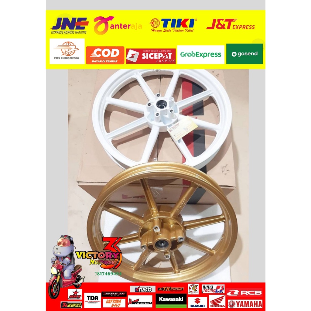 VELG RACING MOTOR MURAH ROSSI NINJA  DRAGON P8