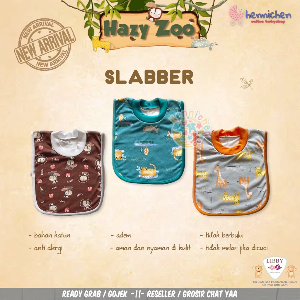 BANYAK MOTIF1 PCS SLABER LIBBY MOTIF / SLABBER FULL PRINT SNI SUMMER GAMES / TREE HOUSE / ENCHANTED WILD / TALE OF PRAIRIE / SUNNY HILL / HELLO SUNSHINE / ME A DOWLAND / HAZY ZOO / ISLAND EXPLORER / FANTASIA / JURRASIC