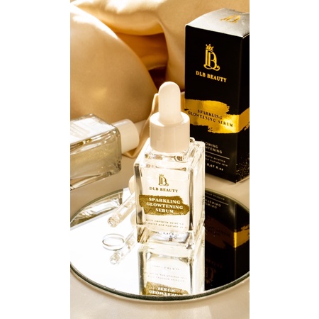SPARKLING GLOWTENING SERUM || by dlb beauty