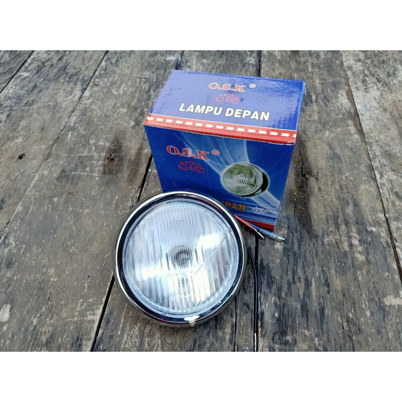 lampu depan c70 reflektor depan c70 headlam depan c70