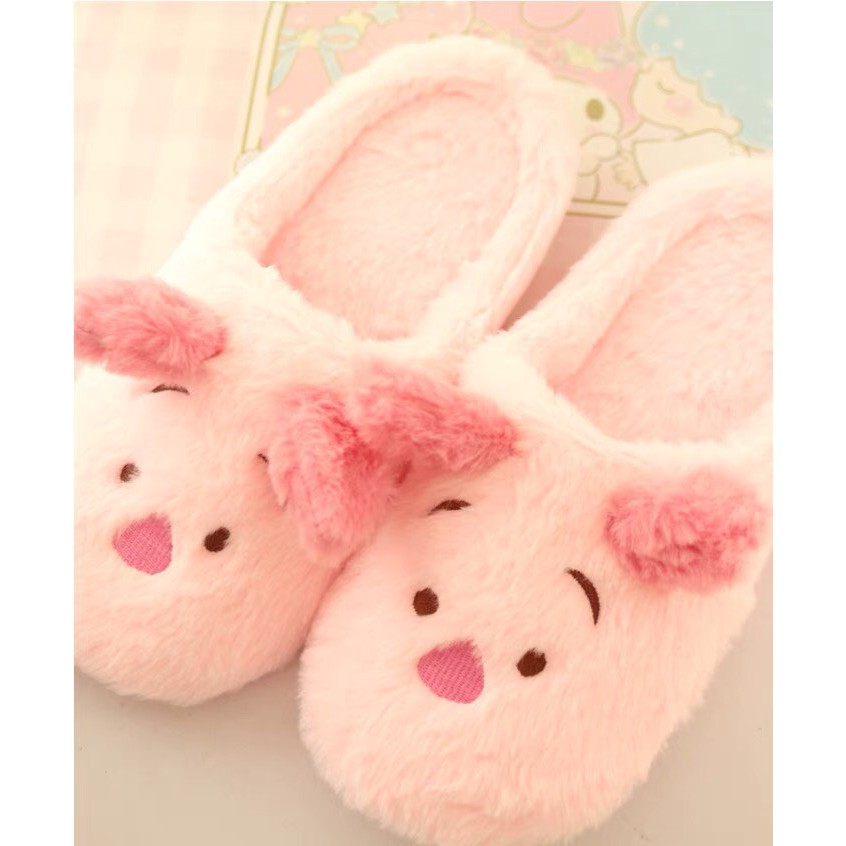 SANDAL FLUFFY WINNIE THE POOH DUMBO CHIP DALE MICKEY MINNIE DONALD DAISY MARIE CAT PIGLET