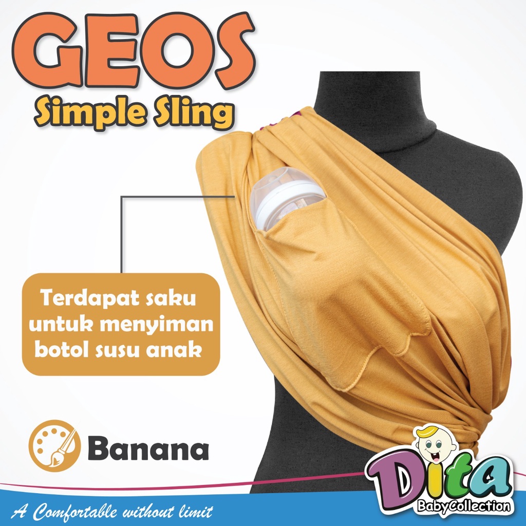 GEOS POLOS DITA PAKAI KANTUNG Geos Polos premium Gendongan Polos murah geos Kaos GEOS DITA POLOS