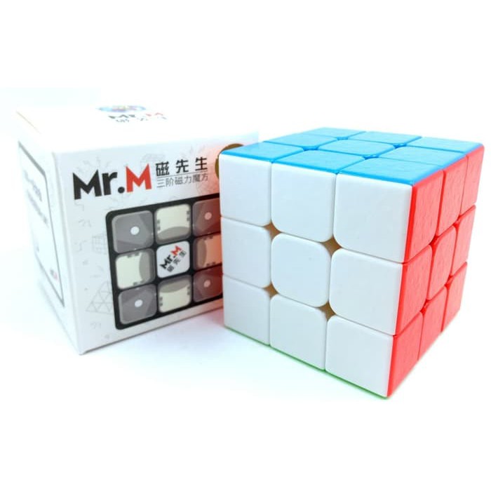 Pelumas Rubik - Rubik Yongjun - Rubik Kubus Rubik 3X3 Shengshou Mr. M Magnetic Stickerless Produk