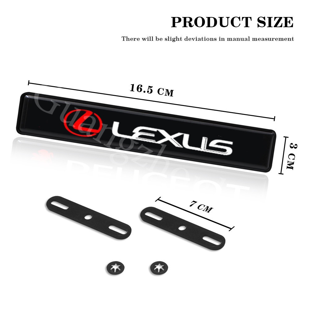 Lexus Lampu LED Logo Untuk Dekorasi Kap Depan Mobil LX570 LX470 IS250