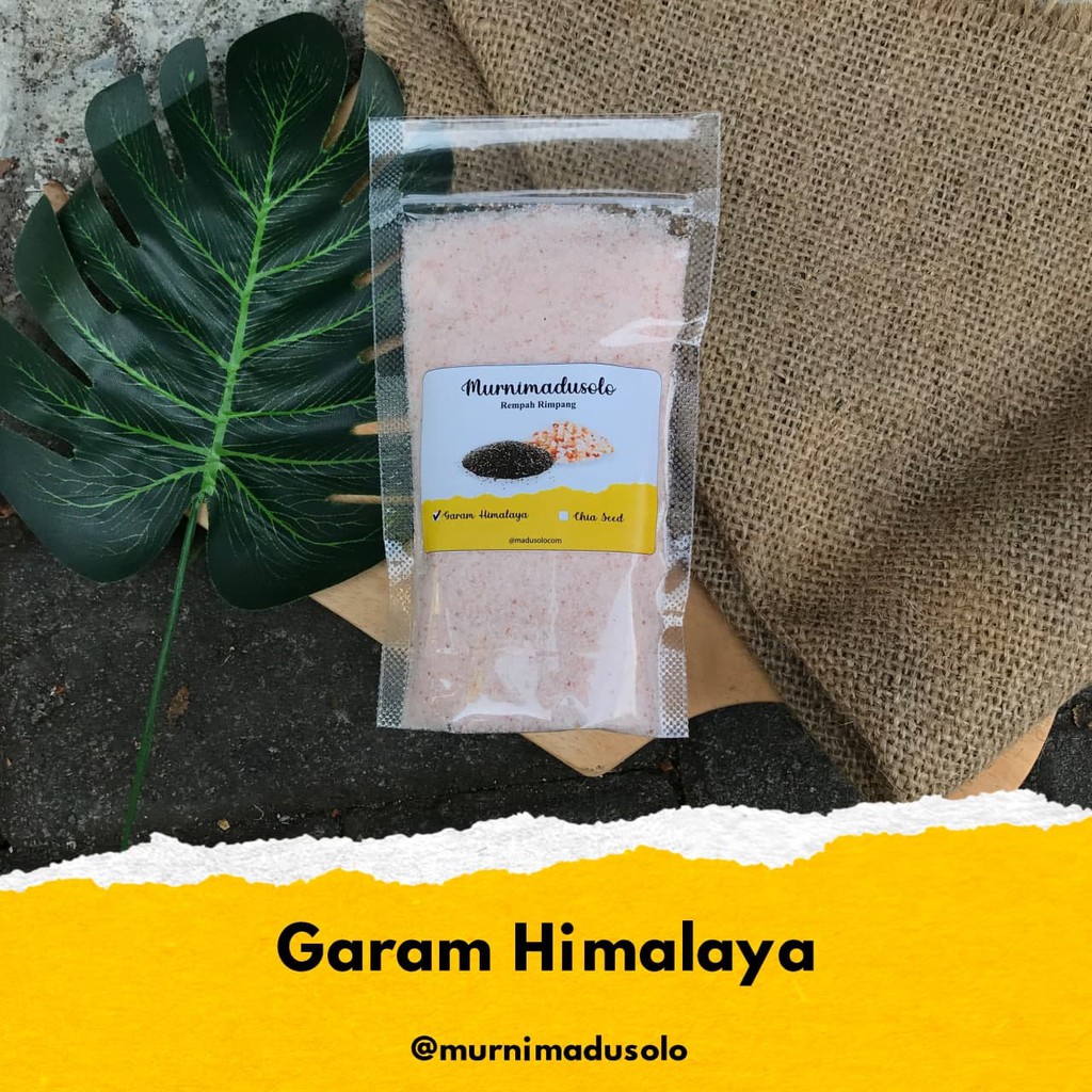 

Garam Himalaya Original 500gr - Garam Non Rafinasi Pabrik Himsalt 500 gr