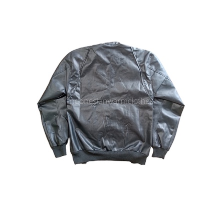 Jaket Kulit Pria / Jaket Semi Kulit Ariel Full Black / Jaket Ariel 2SK / Jaket Peterpan / Jaket Ariel Noah