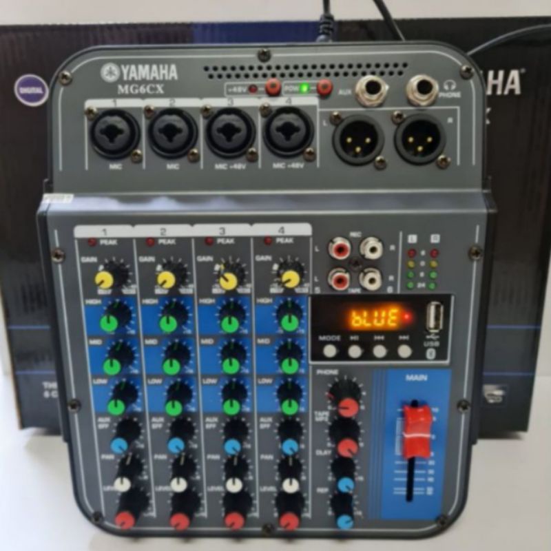 Mixer Audio Yamaha MG6CX MG6 CX Usb-Bluetooth MG 6 cx