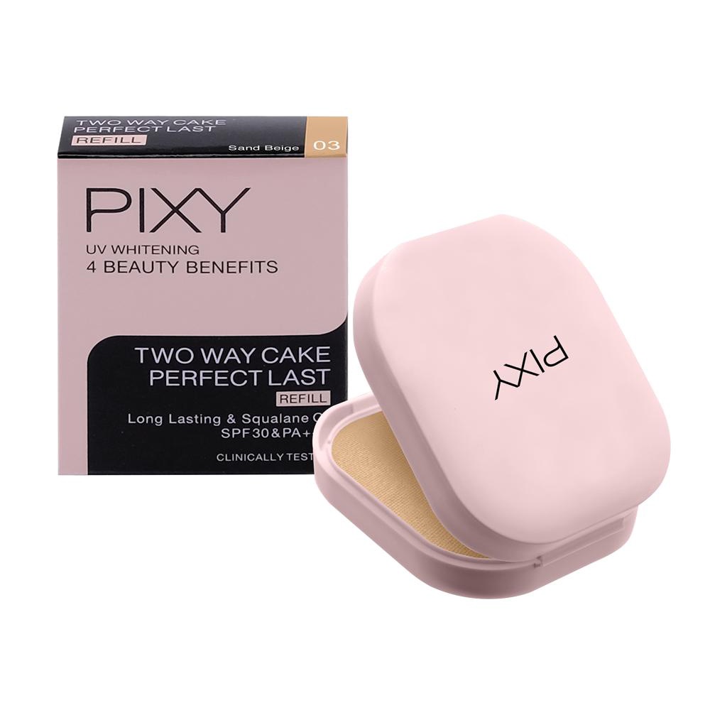 PIXY UVW TWC Perfect Last Refill - 03 Sand Beige (4 Beauty Benefit)